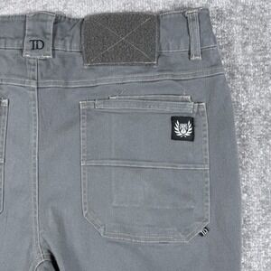 TD Apparel Pants Men s 34 (36x31) Gray Straight‎ Leg Tactical Workwear Utility